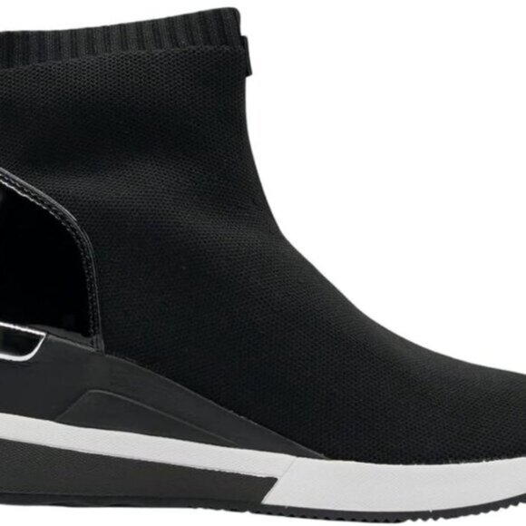 Michael Kors Skyler Wedge Sock Bootie Sneaker 9 - Picture 2 of 7